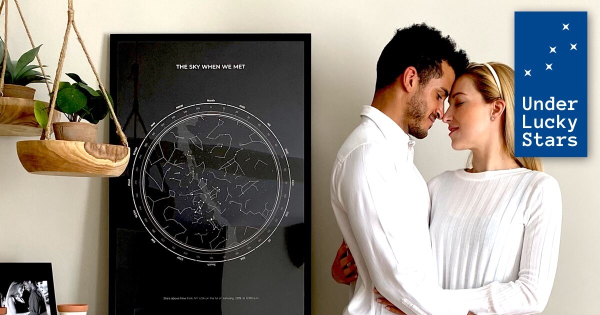 Customized Valentines Gifts For Him, Our First Kiss Star Map With Photo  Print, Anniversary Gift For Boyfriend - Best Personalized Gifts For Everyone